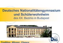 Wir machen es weiter! – Deutsches Nationalitätengymnasium und Schülerwohnheim in Budapest