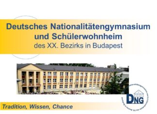Wir machen es weiter! – Deutsches Nationalitätengymnasium und Schülerwohnheim in Budapest