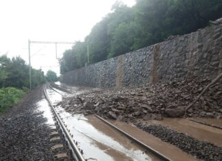 Wolkenbrüche, Erdrutsche, Überschwemmungen in Ungarn