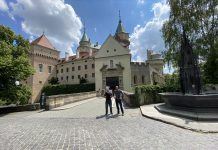 Auf dem Weg der Burgen in der Slowakei