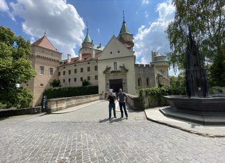 Auf dem Weg der Burgen in der Slowakei