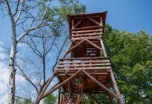 Aussichtsturm am Vadkerter See erneuert