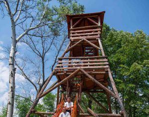 Aussichtsturm am Vadkerter See erneuert