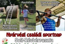 Ein Familienprogramm: Puszta-Olympiade in Solt-Révbérpuszta am Samstag 22. 08.