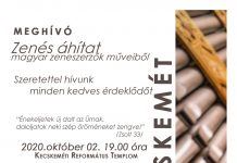 Orgelkonzert in Kecskemét am Freitag / Orgonahangverseny Kecskeméten