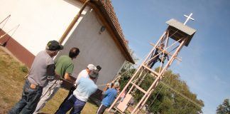Evangelische Kirche in Bócsa fertig