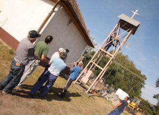 Evangelische Kirche in Bócsa fertig