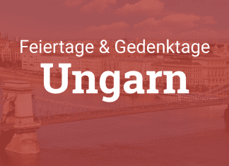 Ungarndeutsche Ereignisse, sowie kirchliche und Nationalfeiertage