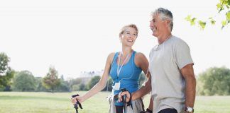 Der etwas andere Spaziergang mit Stöcken…