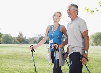 Der etwas andere Spaziergang mit Stöcken…