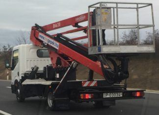 Hebekorb für alles, was oben ist — Emelőkosár mindenre, ami magasan van