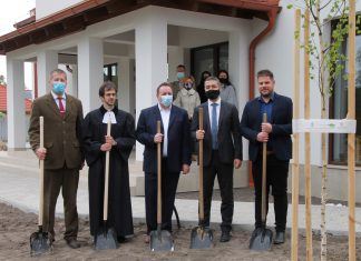 Neue Bäume im Dorfzentrum