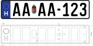 Neue Kennzeichen in Ungarn ab Sommer 2022