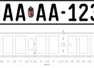 Neue Kennzeichen in Ungarn ab Sommer 2022