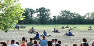 Wieviel Pferde können gleichzeitig zum Liegen gebracht werden?