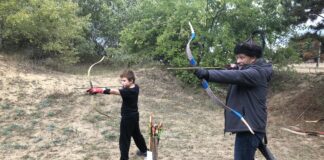 Bogenschießen gemeinsam in Bócsa am 17. April