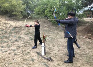 Bogenschießen gemeinsam in Bócsa am 17. April