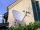 Montage von Satellit Antennen