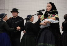 Jubiläum der ungarndeutschen Volkstanzgruppe in Nadwar: Samstag den 25. April