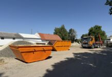 Container, also Mulde