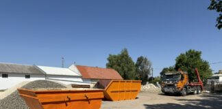 Container, also Mulde